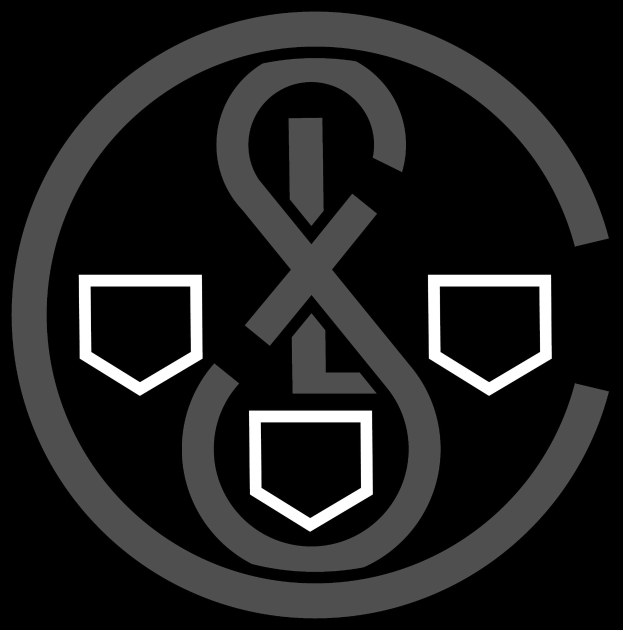 Schwarzes und weißes Logo des Real Madrid Fußballclubs mit einem weißen Anker in einem schwarzen Kreis mit einem weißen Rand und dem Text 'Real Madrid' darunter.