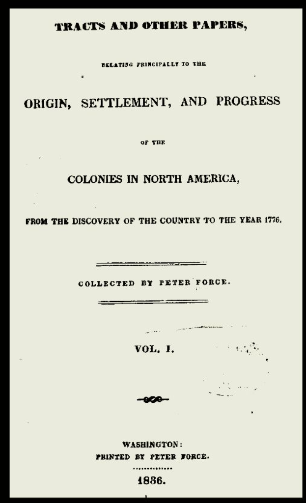 Ein Dokument, das die Ursprünge, die Besiedlung und den Fortschritt der Kolonien in Nordamerika von der Entdeckung bis 1776 beschreibt.