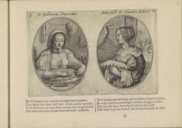 Ein aufgeschlagenes Buch mit zwei Porträts: eine Frau mit neutralem Gesichtsausdruck und ein Mann mit ernster Miene, beide schauen direkt in die Kamera.